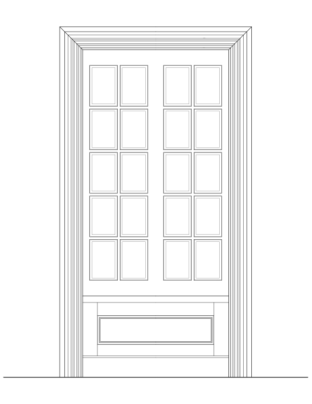 WINDOW 2 INTERIOR ELEVATION