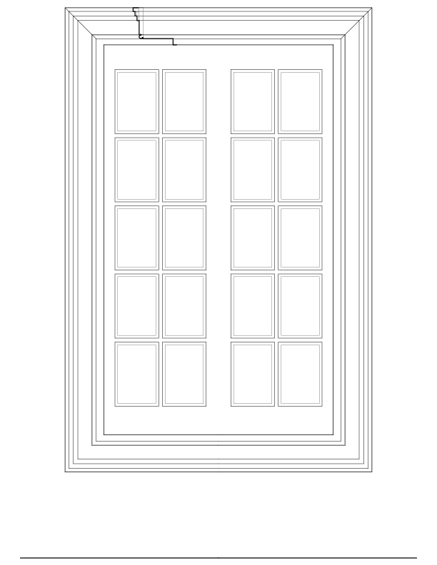 WINDOW 2 EXTERIOR ELEVATION