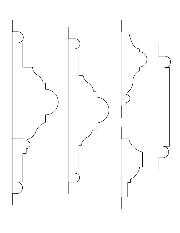 CHAIR RAIL DETAILS