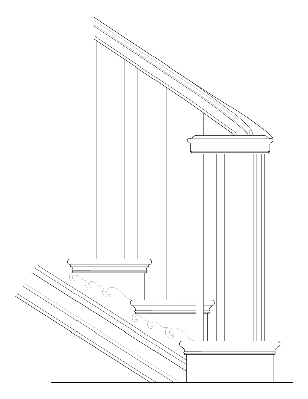 STAIRWAY ELEVATION