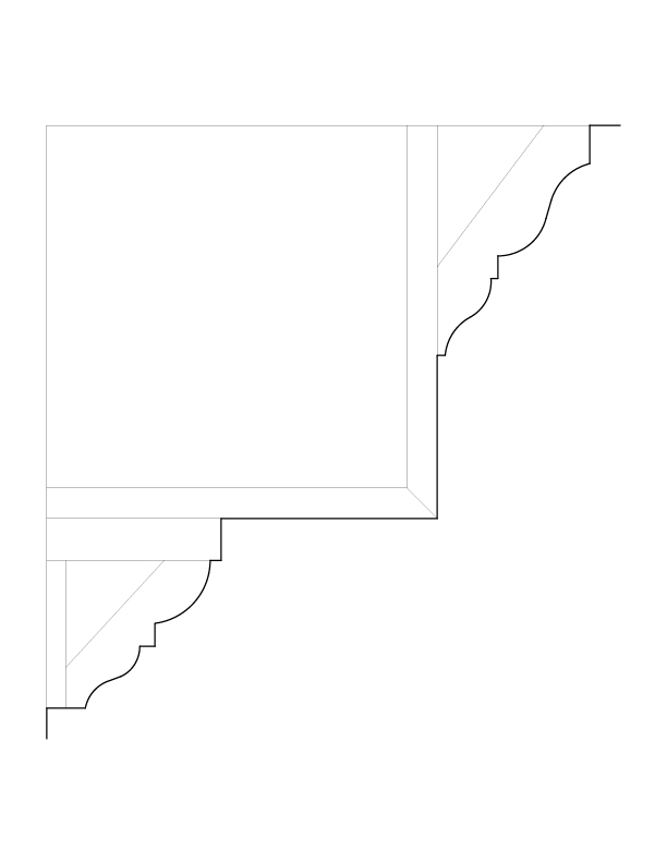 LIVING ROOM MOULDINGS
