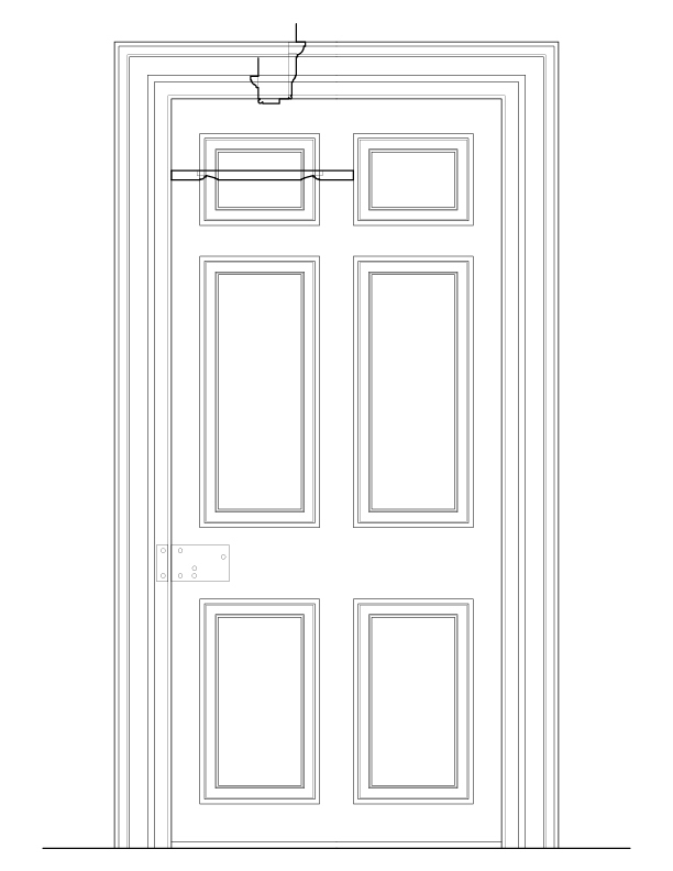 DOOR NO. 259 ELEVATION