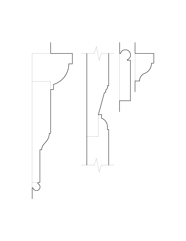 DOOR NO. 259 MOULDINGS