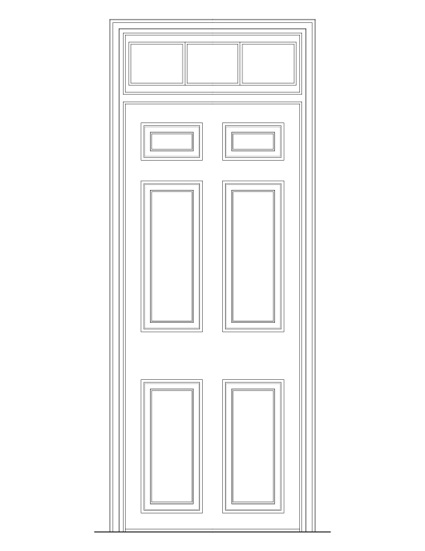 DOOR NO. 254 ELEVATION
