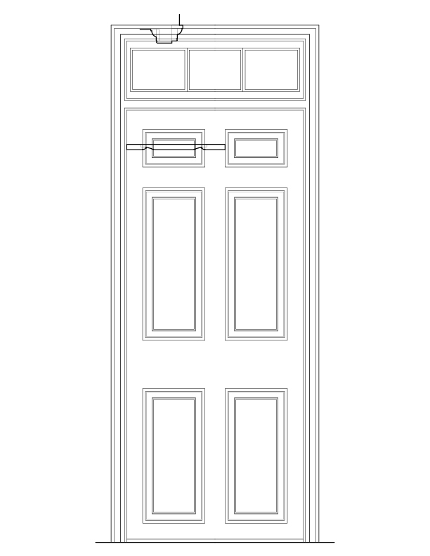 DOOR NO. 254 ELEVATION