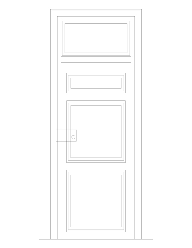 DOOR NO. 251 ELEVATION