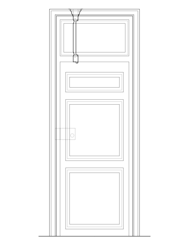 DOOR NO. 251 ELEVATION