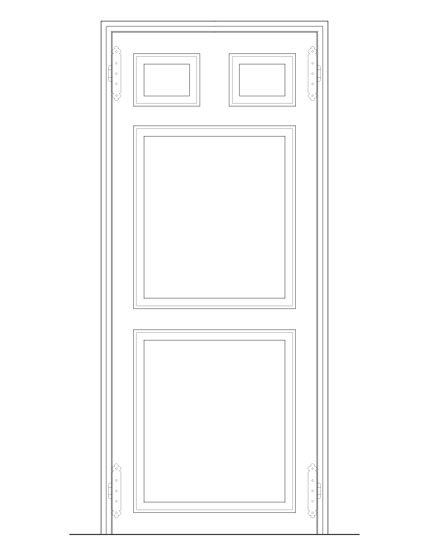 DOOR NO. 352 ELEVATION