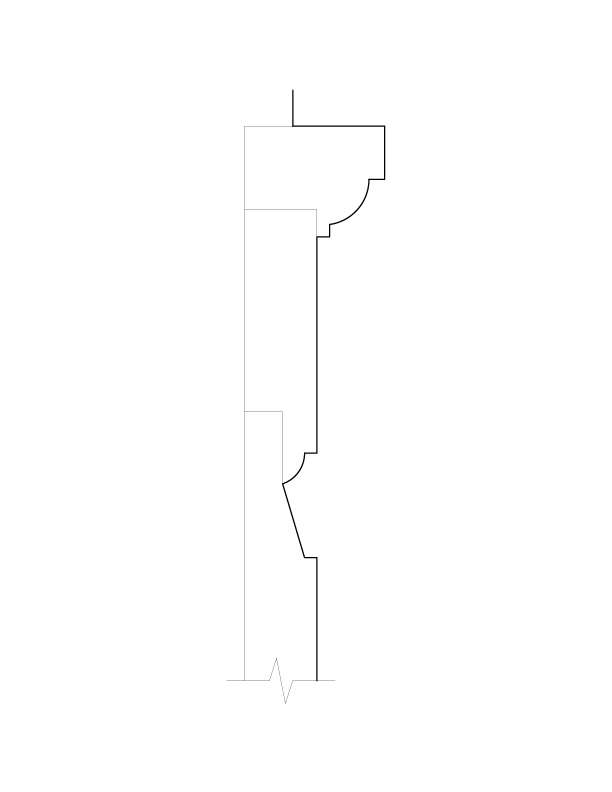 DOOR NO. 352 MOULDINGS