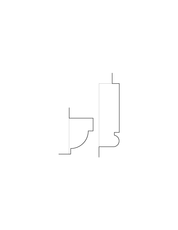 DOOR NO. 351 MOULDINGS