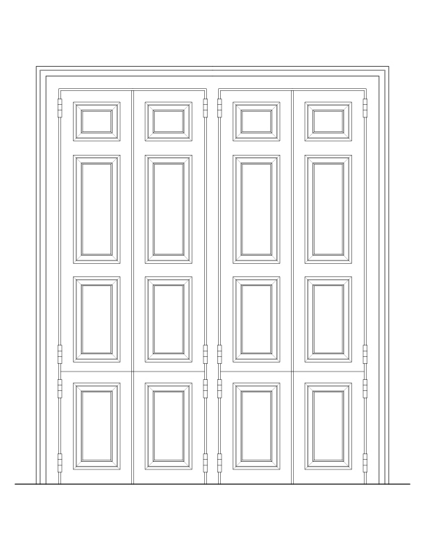 DOOR NO. 161 ELEVATION