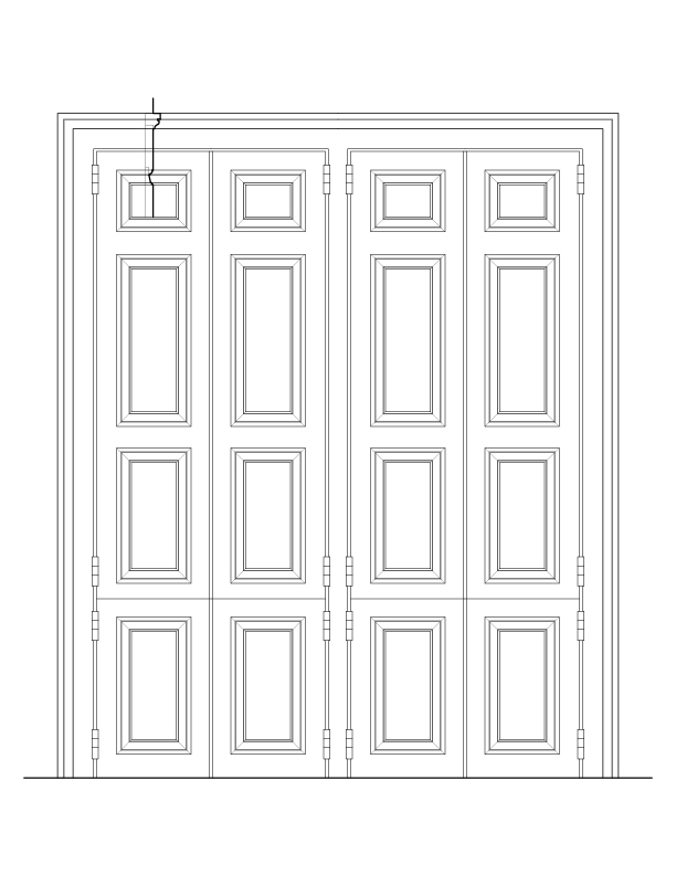 DOOR NO. 161 ELEVATION