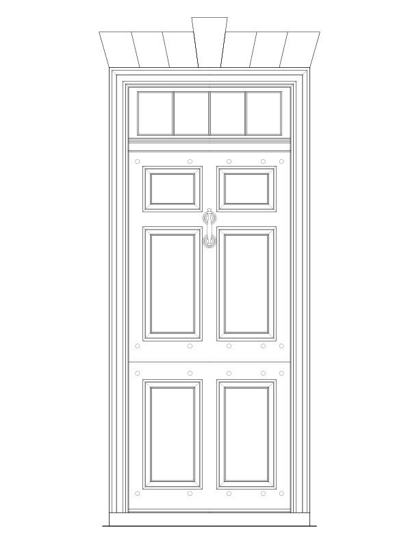 DOOR NO. 103 EXTERIOR ELEVATION