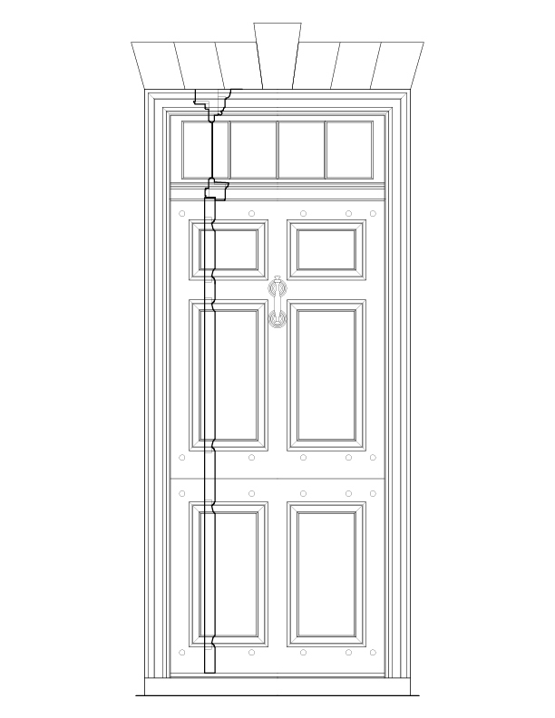 DOOR NO. 103 EXTERIOR ELEVATION