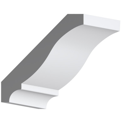 3233 Wood Crown 1 x 6-5/8 - Mouldings One