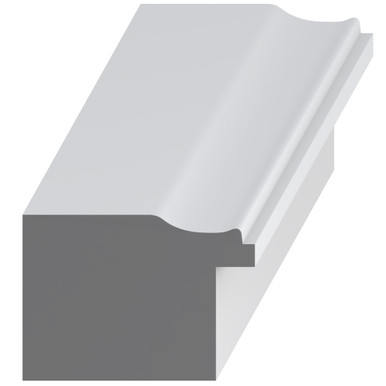 7096 Wood Backband 1-1/16 x 1-1/2 - Mouldings One