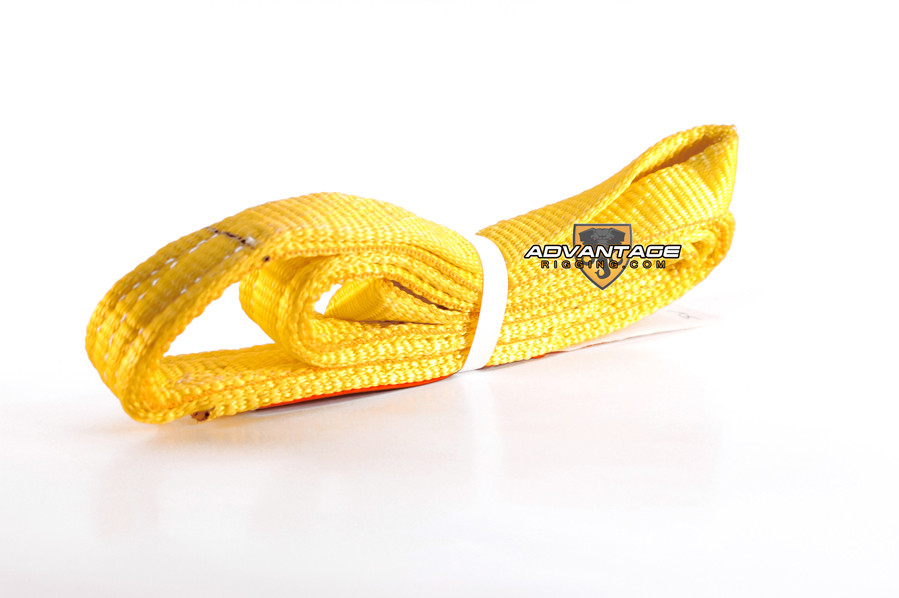 DD Sling  USA Made . Multiple Sizes In Listing! 6" X 12', 2 Ply Twisted Eye Nylon Lifting Slings Eye Heavy Duty 16 300 Lbs Vertical 13 000 Choker 32 600 Basket - Foto 12