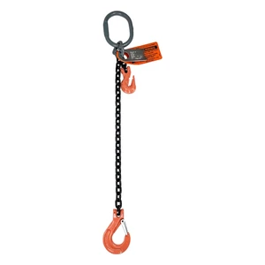 Chain Sling - 1/2" x 6' Single Leg with Sling Hook and Adjuster - Grade 100 - Main