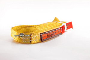 Nylon Lifting Sling - Twisted Eye and Eye - 1" x 8' - 2 Ply Nylon Lifting Sling - Twisted Eye and Eye - 1" x 8' - 2 Ply