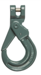 5/16" Clevis Positive Locking Hook - Grade 100 5/16" Clevis Positive Locking Hook - Grade 100