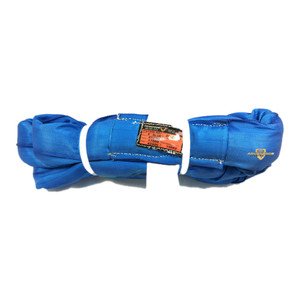 Blue Endless Polyester Round Sling Tubular 16' Long - Main