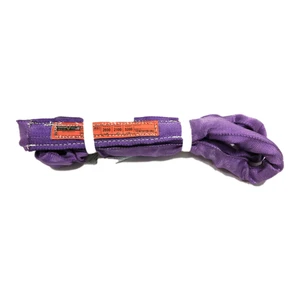 Purple Endless Polyester Round Sling Tubular 3' Long - Main