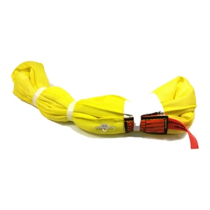 Yellow Endless Polyester Round Sling Tubular 6' Long - Main