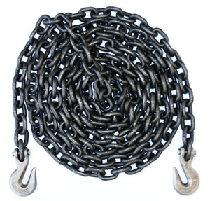 1/2" - Grade 80 Binder Chain - Grab Hooks - 10' Length 1/2" - Grade 80 Binder Chain - Grab Hooks - 10' Length