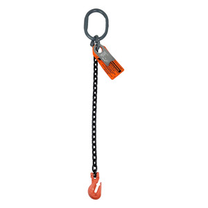Chain Sling - 5/8" x 10' Single Leg with Grab Hook - Grade 100 - Main