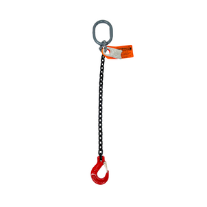 Chain Sling - 5/8" x 5' Single Leg with Sling Hook - Grade 80