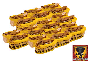 20 Pack - E-Track Ratchet Tie Down Strap 12' 20 Pack - E-Track Ratchet Tie Down Strap 12'