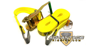 Transport Durabilt Ratchet Strap - Flat J Hook - 27' Foot Length 2" Width Transport Durabilt Ratchet Strap - Flat J Hook - 27' Foot Length 2" Width