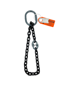Chain Sling - 5/16" x 10' Single Leg with Endless Basket - Grade 100 Chain Sling - 5/16" x 10' Single Leg with Endless Basket - Grade 100