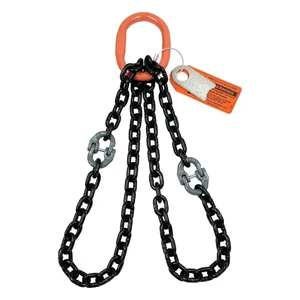 Chain Sling - 1/2" x 5' Double Leg with Endless Baskets - Grade 100 - Main