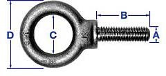 Eye Bolt - 3/8-16-AA