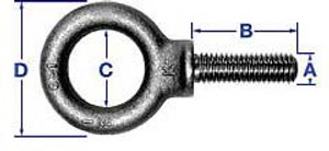 Eye Bolt - 1'-8 Eye Bolt - 1'-8