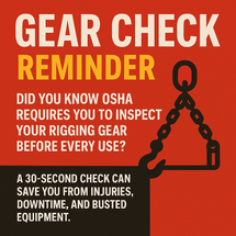 Why Rigging Inspections Matter | Advantage Rigging AZ