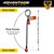 Chain Sling - 3/8" x 10' Single Leg with Grab Hook and Adjuster - Grade 80 - Pick points and length