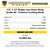 Chain Sling - 1/2" x 10' Single Leg with Positive Locking Hook - Grade 80 - Specifications