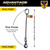 Chain Sling - 5/16" x 6' Single Leg with Swivel Positive Locking Hook - Grade 80 - Pick points and length