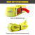 Nylon Lifting Sling - Twisted Eye and Eye - 2" x 6' - 2 Ply - Close-up views
