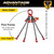 Chain Sling - 5/16" x 10' Quad Leg with Grab Hook and Adjusters - Grade 80 - Pick points and length