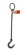 Chain Sling - 5/8" x 6' Single Leg with Foundry Hook - Grade 80