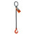 Chain Sling - 1/2" x 8' Single Leg with Sling Hook - Grade 100 - Main