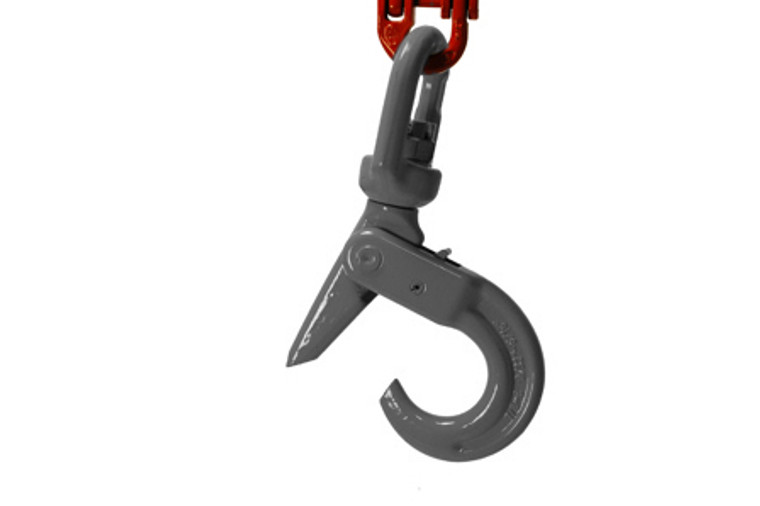 5/8" Swivel Positive Locking Hook - Grade 100