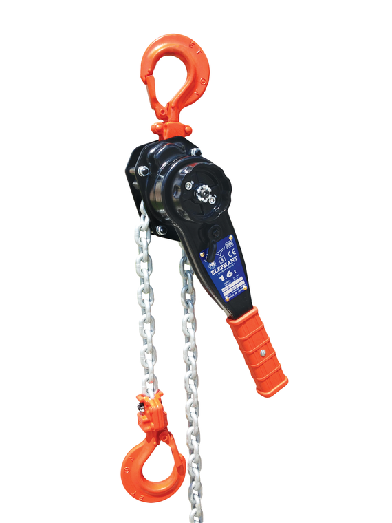 Elephant YA-160 Lever Hoist 1.5 Ton 10' Lift