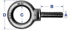Ken Forging - Metric Eye Bolts