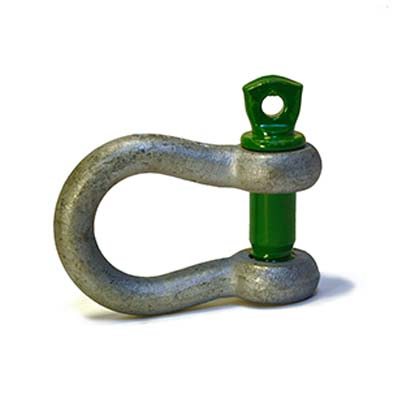 Rigging shackles for steel erectors and structural steel lifting