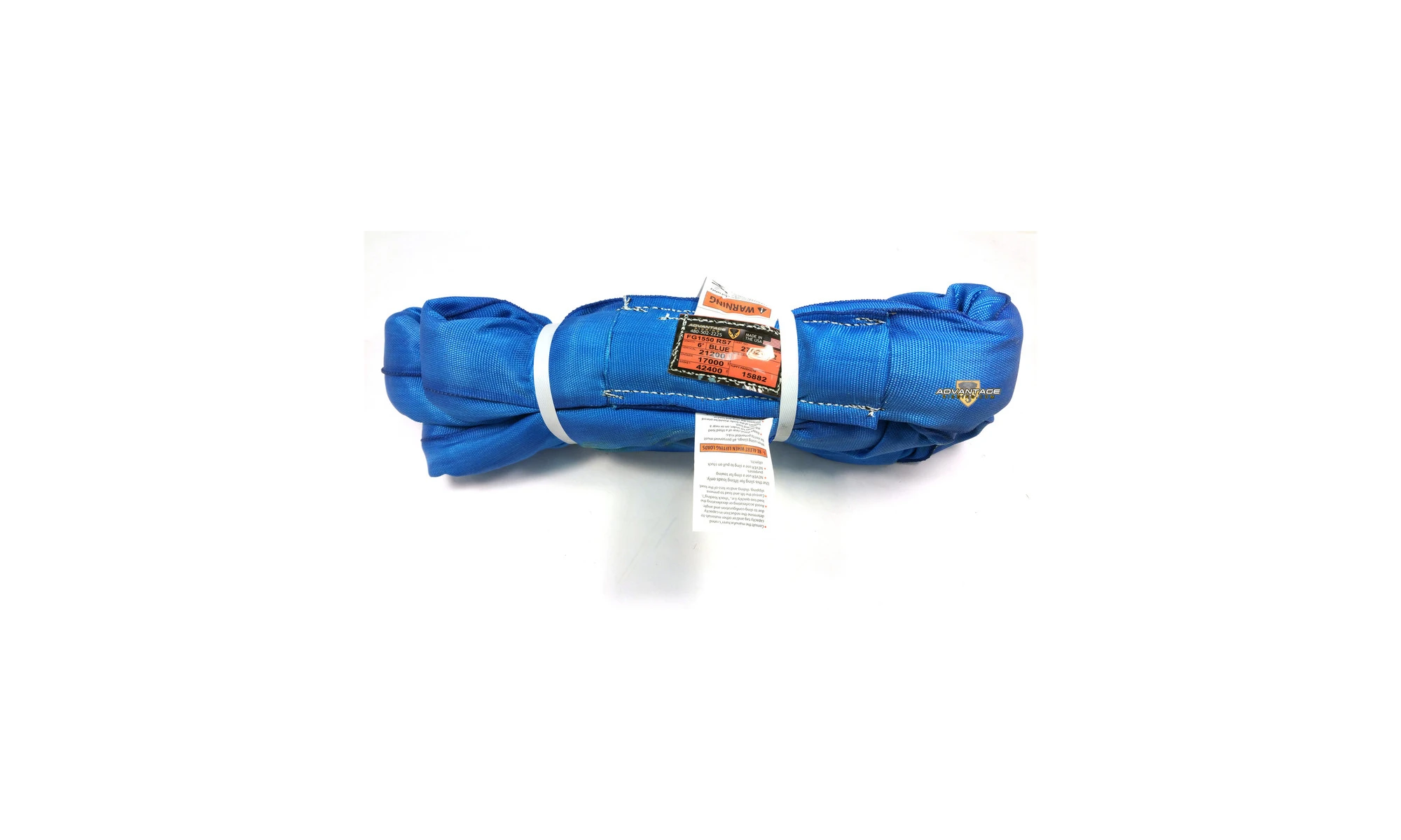 Blue Poly Round Slings
