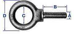 Ken Forging - Standard Eye Bolts